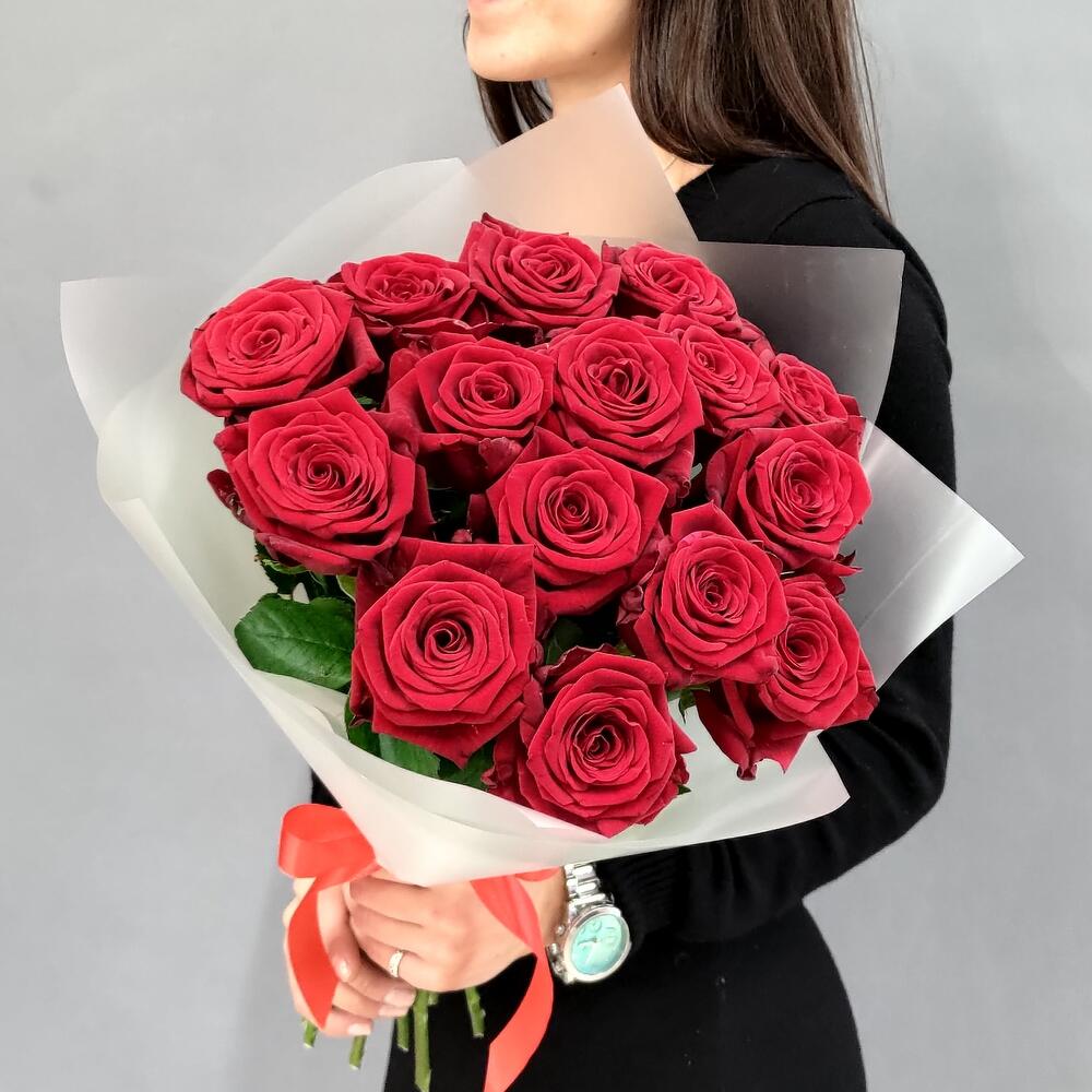Красные Розы 15 шт