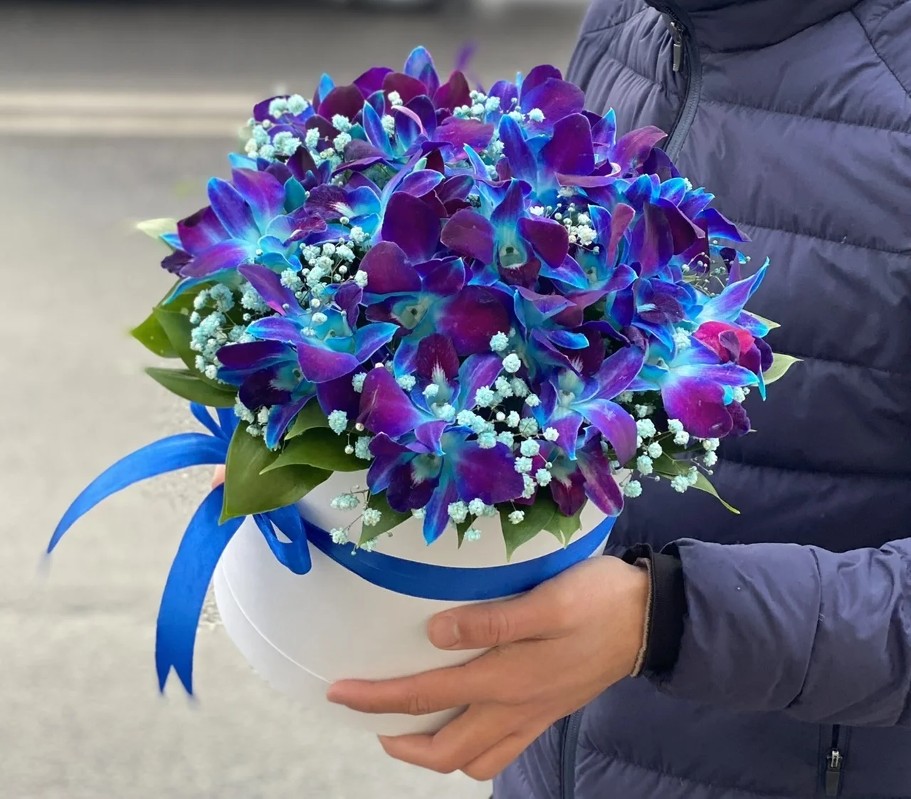 Орхидея в коробке Магия