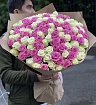 101 Роза микс в букете