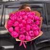 Малиновые пионы 25 шт
