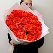 Оранжевые Розы 25 шт