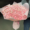 Розовые гвоздики 75 шт