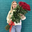 Метровые Розы 100 см - 25 шт