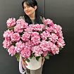 Французские розы 45 шт в коробке
