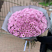 Розовые хризантемы 21 шт