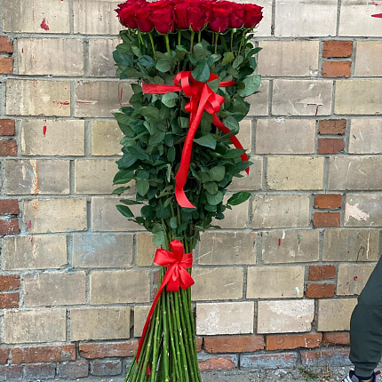 Высокие Розы 140 см - 25 шт