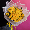 Желтые Розы кения 25 шт